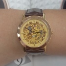 流當手錶拍賣 ETERNA 綺年華 簍空雕花 雙色 18K金 自動男錶 9成5新 盒單齊 喜歡價可議 ZR418