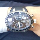 台中流當手錶拍賣 流當品拍賣 原裝 ORIS 豪利時 計時 鈦合金 碳纖維面 自動 男錶 9成5新 盒單齊
