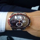 台中流當手錶拍賣 原裝 TAG Heuer 豪雅 CARRERA 計時 不鏽鋼 自動男錶 9成5新 喜歡價可議